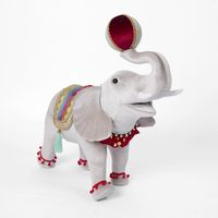 Carnival Elephant with Ball