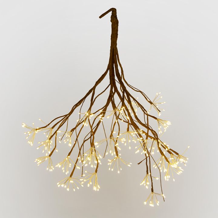 Nature Brown Hanging Branch With 390LED