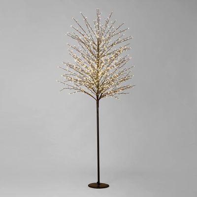 Standard Tree 210cm with 1300 LED Black