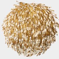 Metallic Twirl Bauble 15cm