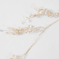 Crystal Drop Garland Gold