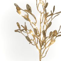 Battery Operated Glitter Leaf Tree Small