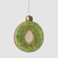 Sugared Kiwi Fruit Tree Decoration
