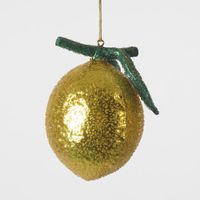 La Dolce Vita Glitter Lemon Decoration