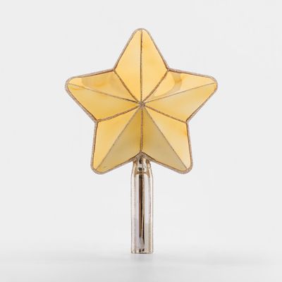 Radiant Star Tree Topper Gold & Champagne