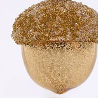 Lustrous Acorn Decoration Gold