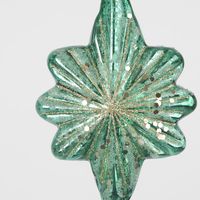 Majestic Emerald Star Tree Decoration Green