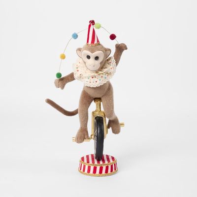 Carnival Monkey on Unicycle