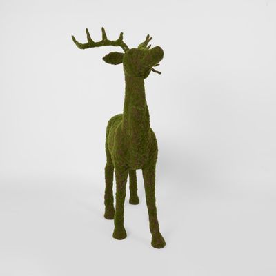 Prancer Moss Standing Reindeer