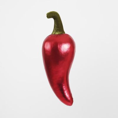 Metallic Scarlet Chilli Decoration Red Medium