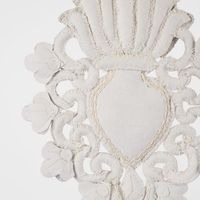 Ornate Scared Heart Hanging Decoration