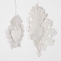 Ornate Scared Heart Hanging Decoration