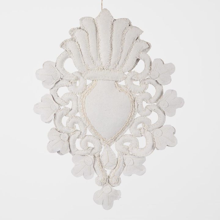 Ornate Scared Heart Hanging Decoration