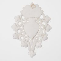 Ornate Scared Heart Hanging Decoration