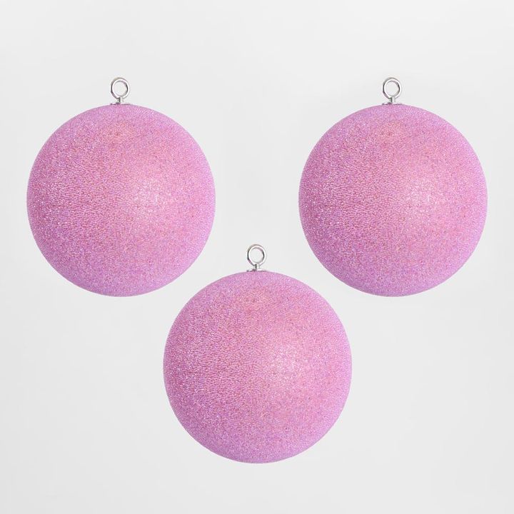 Barbie Ice Baubles Pink - Set of 3