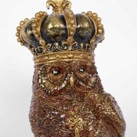 Owl of the Royal Key Figurine
