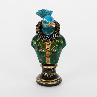 Majestic Peacock Bust