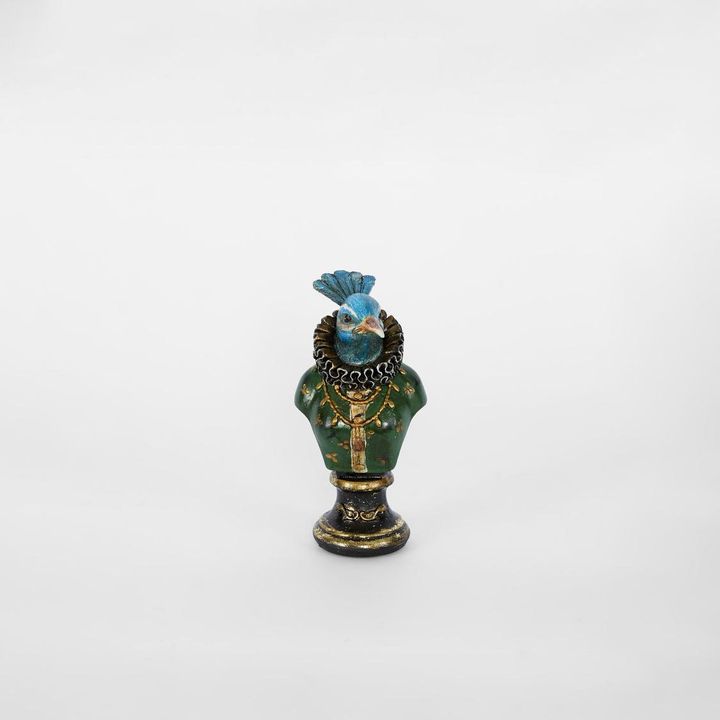 Majestic Peacock Bust