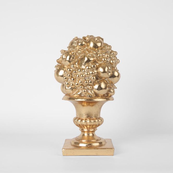 Gilded Topiary Ball Table Decor