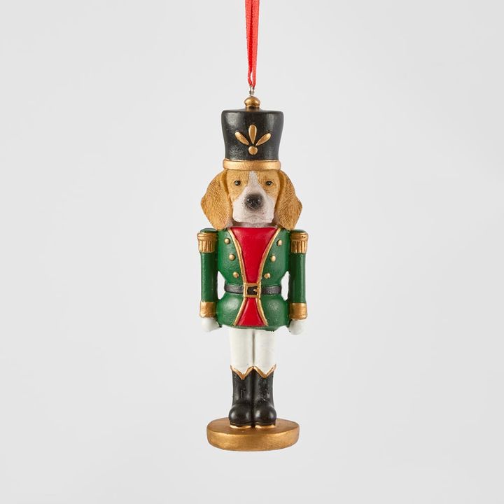 Charlie Basset Hound Nutcracker Decoration