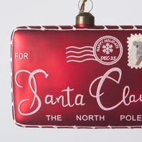 Aussie Letter to Santa Decoration