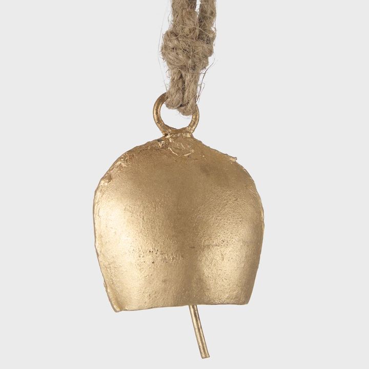 Mini Brass Oval Bell Decoration