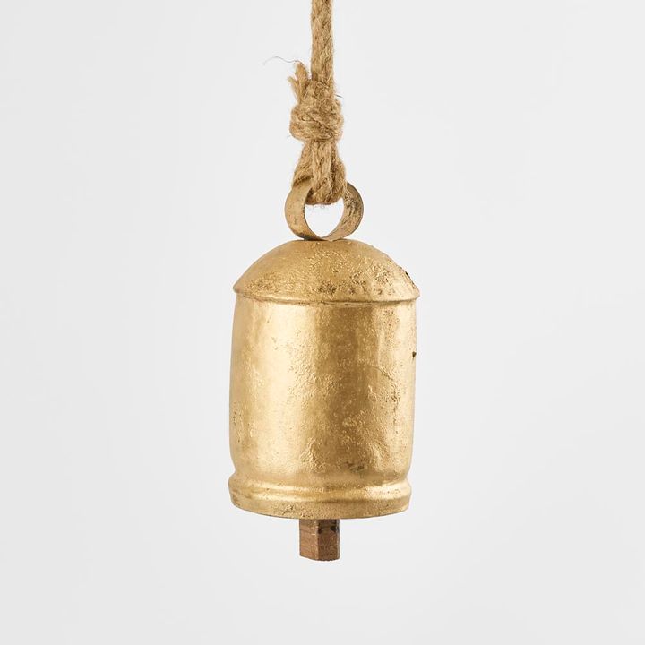 Aged Brass Bell Small