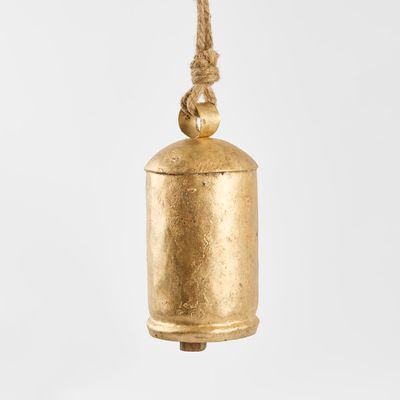 Brass Oblong Bell Decoration Medium