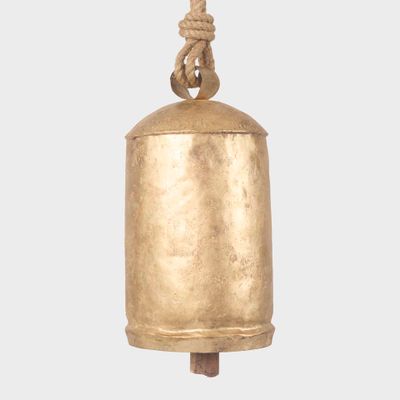 Brass Oblong Bell Decoration Large