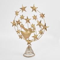 Brass Whimsical Angel Tree Topper
