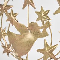 Brass Whimsical Angel Tree Topper