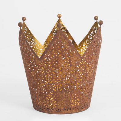 Etched Rusty Crown Large