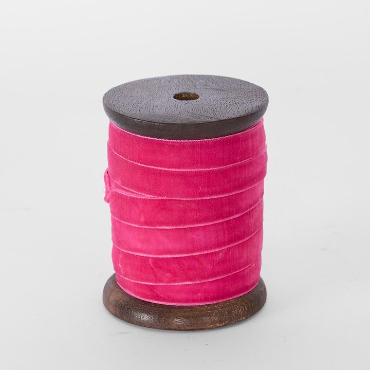 Velvet Ribbon Fuchsia 10mm x 10m