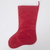 Silk Mosaic Stocking Red