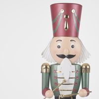 Nutcracker with Drum - Green Jacket