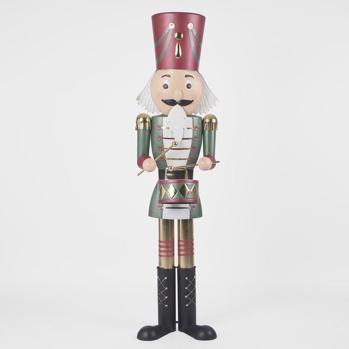 Nutcracker with Drum - Green Jacket