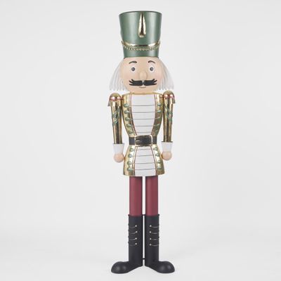 Nutcracker Standing Tall - Gold Jacket