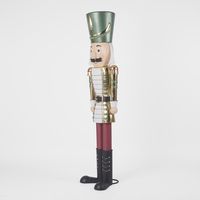 Nutcracker Standing Tall - Gold Jacket