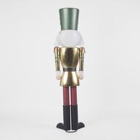 Nutcracker Standing Tall - Gold Jacket