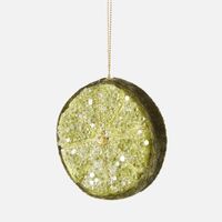 Palermo Beaded Lemon Slice Green
