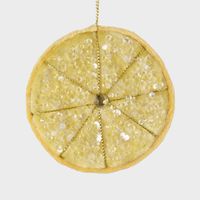 Palermo Beaded Lemon Slice Yellow