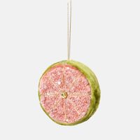 Palermo Beaded Lemon Slice Pink & Olive