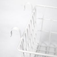 La Dolce Vita Baskets with Hooks White