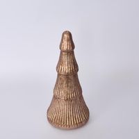 Antiqued Glass Tree Bronze