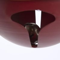 Red Round Star Bell Large