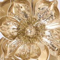 Metallic Clip on Magnolia Gold