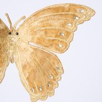 Opulence Velvet Butterfly Clip On