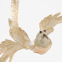 Opulence Velvet Bird Clip On