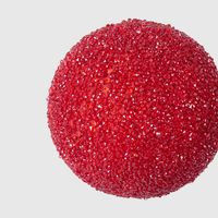 Ice Bauble Red Small