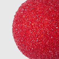 Ice Bauble Red Large